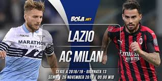 Ac milan in the serie a. Prediksi Lazio Vs Ac Milan 26 November 2018 Bola Net