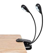 Lepower Music Stand Light Book Reading Light Usb And Battery Operated Only 7 99
