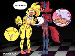 animatronic animatronics anthro areola big ass big breasts big  penis breasts chica (fnaf) chicken clitoris cum ejaculation female anthro  five nights at freddy's five nights at freddy's 2 fox