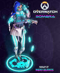 Overwatch Sombra FanArt on Behance