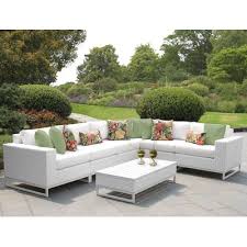 Sol 72 Outdoor Menifee 7 Piece Sectional Seating Group With Cushions Outdoor Sofa Sets Wicker Patio Furniture Outdoor Wicker Patio Furniture
