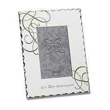 Personalize with the name of the couple and date of the event or anniversary year. Buy Demdaco Our 25th Anniversary Frame Online In Uae Sharaf Dg
