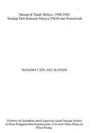 Kemunculan ideologi dan pengaruh komunis 2 di tanah melayu dapat di kesan pada tahun 1921 atau 1922. Darurat Di Tanah Melayu 1948 1960 Strategi Parti Komunis Malaya Pkm Dan Pemerintah