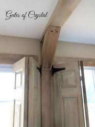 12 Entryway Ideas That Will Make You Smile Every Time You Walk In Faux Beams Ceiling Beams Faux Wood Beams