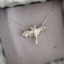 Gothic Bat Necklace