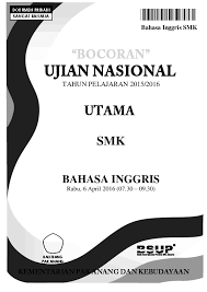 Soal simulasi unbk smk 2019 bahasa inggris dan jawabannyacontoh soal un bahasa inggris sma dan pembahasannya ini berjumlah 50 soal. Prediksi Soal Unbk 2019 Bahasa Inggris Sma Pdf Soalsiswa Com