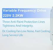 AC 220V/2.2kw 3HP Variable Frequency Drive,12A VFD Inverter Single Phase to  3 Phase Frequency Converter for Spindle Motor Speed Control(Single-Phase ...
