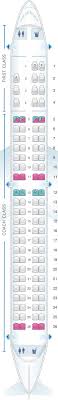 Seat Map Us Airways Embraer 175 Seatmaestro