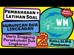 Xi a1 dan 15 soal beserta pembahasannya ringkasan materi. Video Pembelajaran Man 4 Sleman