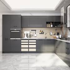 Our success is based on creative designs, craftsmanship, and attention to detail. China Oppein Gray Glossy Uv Lacquer Finish Modern Design Kitchen Furniture China Kitchen Furniture Modern Kitchen Furniture