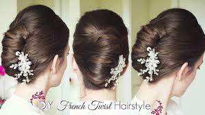 Such styles are quite simple to create. Diy French Twist Updo Holiday Updo Hairstyles Braidsandstyles12 Video Dailymotion