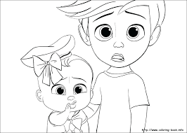 Boss baby coloring pages and movie trailer. Staci Boss Baby Coloring Pages Free Coloring Library