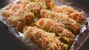 Bake for 45 min to a hour. Buffalo Chicken Stuffed Banana Peppers Youtube