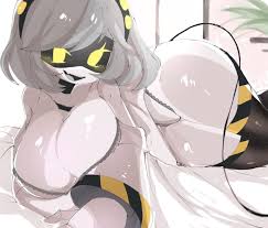 glitch productions, murder drones, v (murder drones), mikatsu27, 1female -  R34 Vault