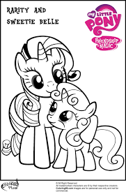 My little pony coloring pages are a fun way for kids of all ages, adults to develop creativity, concentration, fine motor skills, and color recognition. Sweetie Belle Coloring Pages Coloring Home