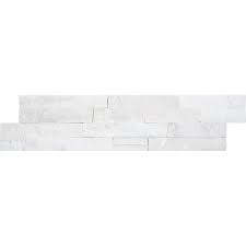 This video is brought to you by armchairbuilder.com/ did you know you can install a real stone to a wall in your home for just. Satori Arctic Ledgestone 6 In X 24 In Natural Stone Quartz Stone Look Wall Tile In The Tile Department At Lowes Com
