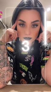 This is #halloween #inkedgirls #tattoogirls #fypシ #over30  #nightmarebeforechristmas #jackskellington