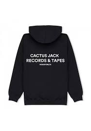 Jordan brand × travis scott. Cactus Jack Black Hoodie Records And Tapes Travis Scott