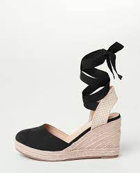 Achetez cet article espadrilles larges à talons compensés chez marks & spencer.découvrez encore plus d'articles chez marks & spencer. Espadrilles Compensees Noir 902476899a08 Pimkie