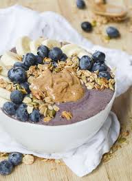 Peanut Butter Protein Acai Bowl Pumps Iron Recipe Acai Bowls Recipe Acai Bowl Recipe Easy Fruit Smoothies