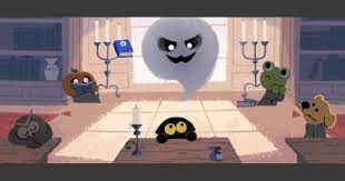 Magic cat academy is a browser game created as a google doodle and released on october 30, 2016. Google Halloween Doodle Pits Wizard Cat Against Ghosts Slashgear