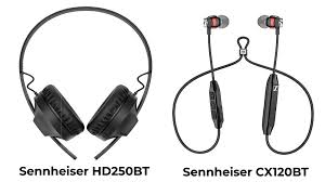 Sennheiser Hd250bt And Cx120bt Headphones Launch In India Price Specification In 2020 Sennheiser Headphones Bluetooth Headphones Wireless