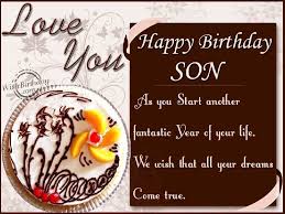 Your son's birthday is a significant date not only for your beloved child, but for you, his loving parents, as well. Birthday Wishes To Son From Parents Wishbirthday Com Birthday Wishes For Son Birthday Wishes For Myself Happy Birthday Son Wishes