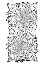 Escher printable coloring pages art workshops pinterest. Fishes By M C Escher Copie Fishes Adult Coloring Pages