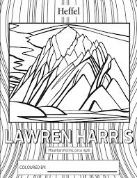 The art that is created today, is how this time period will be viewed tomorrow. We Love These Colouring Pages From Vancouver Art Gallery Facebook