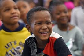 Photos: Santa Claus visits Cook Literacy Model School