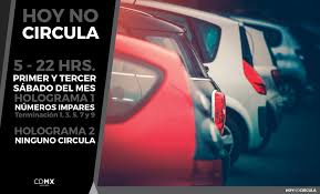 Hoy no circula de este viernes en cdmx. Locatel Mx En Twitter Hoy No Circula Sabado No Circulan Los Vehiculos Holograma 1 Terminacion De Placa Impar Asi Como Vehiculos Con Holograma 2 Foraneos Y Permisos Https T Co Jquavbrg1q