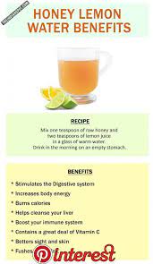 Benefits Of Honey Lemon Water A Detox Drink First Thing In The Morning Is Essential Since It Balan Natural Detox Coconut Health Benefits Lemon Water Benefits