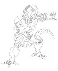 Dbz drawings easy drawings cartoon coloring pages coloring book pages goku pics dragon ball image cool dragons fanart learn to draw. Printable Frieza Coloring Pages Anime Coloring Pages