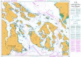 Ba Chart 4951 Juan De Fuca Strait To Strait Of Georgia