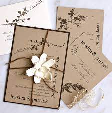 Burlap Wedding Invitations Rustic Boxed Wedding Invitations Etsy Burlap Wedding Invitations Wedding Invitations Rustic Box Wedding Invitations