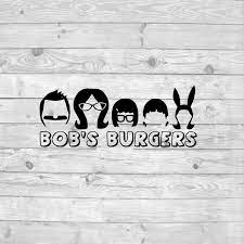 Bob S Burgers Heads Svg Instant Download Svg Png Dxf Cricut Cameo Silhouette Vinyl Design Heat Press Bobs Burgers Bobs Burgers Characters Vinyl Designs