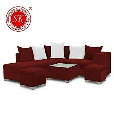 Maroon leather sofa set of 3 seater and single chair in very good used condition. Wood 5 Seater Maroon Sofa Set Rs 45000 Set Skf Decor Id 20250397733
