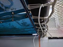 In 1967, hobie altar designed the hobie 14 catamaran and revolutionized the sailing world. Hobie Forums View Topic New Front Getaway Trampoline Installed With Photos