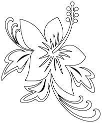 Free Printable Hibiscus Coloring Pages For Kids Printable Flower Coloring Pages Flower Coloring Pages Bird Coloring Pages