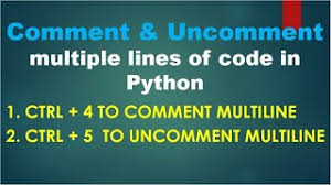 We can start a comment from the start of the line, after some whitespaces or code. Python3 Basics 2 1 1 How To Comment And Uncomment Multiple Lines Of Code In Python Spyder Editor Youtube