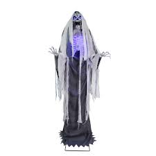 58 In Rising Glowing Ghoul 5124440 The Home Depot Halloween Props Scary Scary Halloween Decorations Scary Halloween
