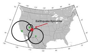 The area of the earth's surface directly above the place of origin , or focus , of an. The Science Of Earthquakes