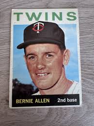 1964 Topps Baseball #455 Bernie Allen Twins C74
