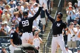 Sánchez showed glimpses supporting both arguments with judge and stanton remaining healthy for most of the 2021 campaign, the yankees will reclaim the major league record for home runs in a. Yankees Opening Day 2019 New York Releases Lineup Against The Orioles Pinstripe Alley