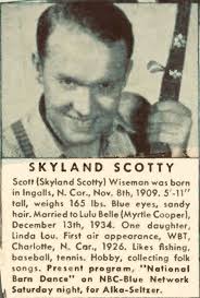 Scott G. “Skyline Scotty” Wiseman (1909-1981)