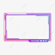 Twitch Stream Overlay Live Gaming Gradient Face Border Border Clipart Transparent Animated Png Transparent Clipart Image And Psd File For Free Download Overlays Graphic Design Posters Twitch