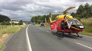 three helos respond to te kuiti crash airmed rescue