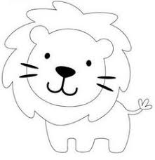 The lion coloring pages allow the kids to explore their creative potential besides being a source of inspiration and imagination. Cute Lion Coloring Pages For Kids Drawing With Crayons