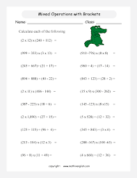 Image Result For Bodmas Worksheets Grade 5 Math Worksheets Grade 5 Math Worksheets Math