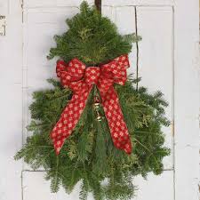 I had a bin of mixed christmas greens and i decided to use them to create a swag for my front door!⁣ ⁣ join me as i walk you through the process of creating. Christmas Swag Classic Evergreen Swag Christmas Decoration